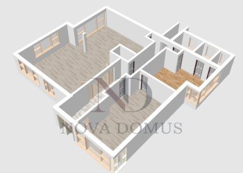 PIANO TERRA 3D_wm - Villa Via Acquala 40, Montignoso - photo 3