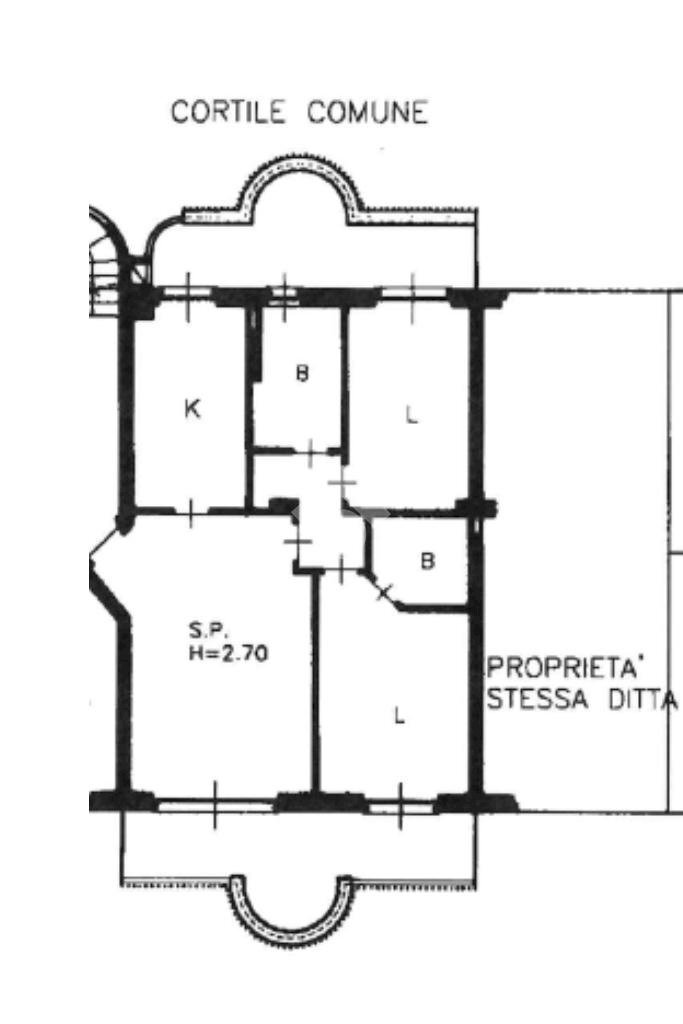 Three-room apartment Viale Rimembranze, Lainate - floor plans 1