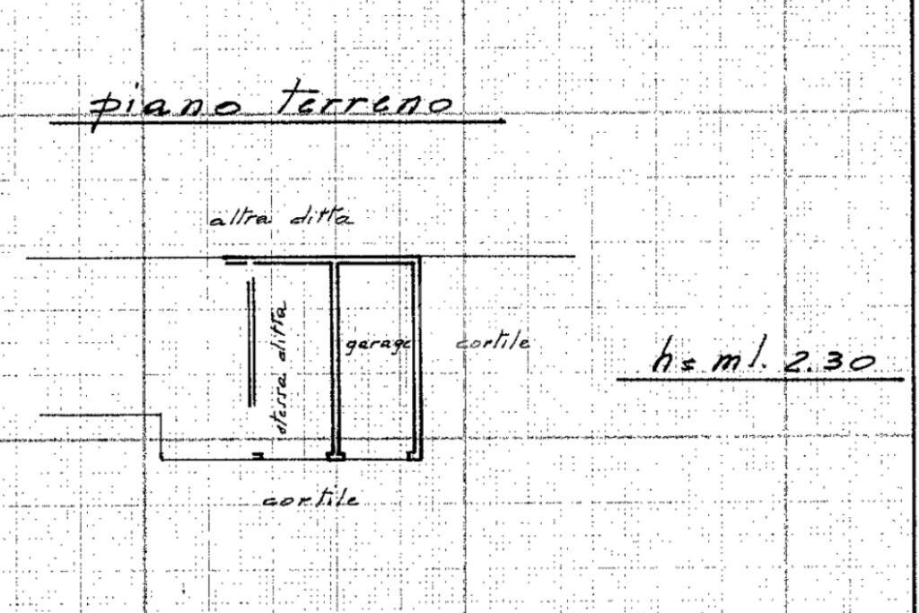 Box Viale Giancarlo Vallauri, Fossano - planimetria 1