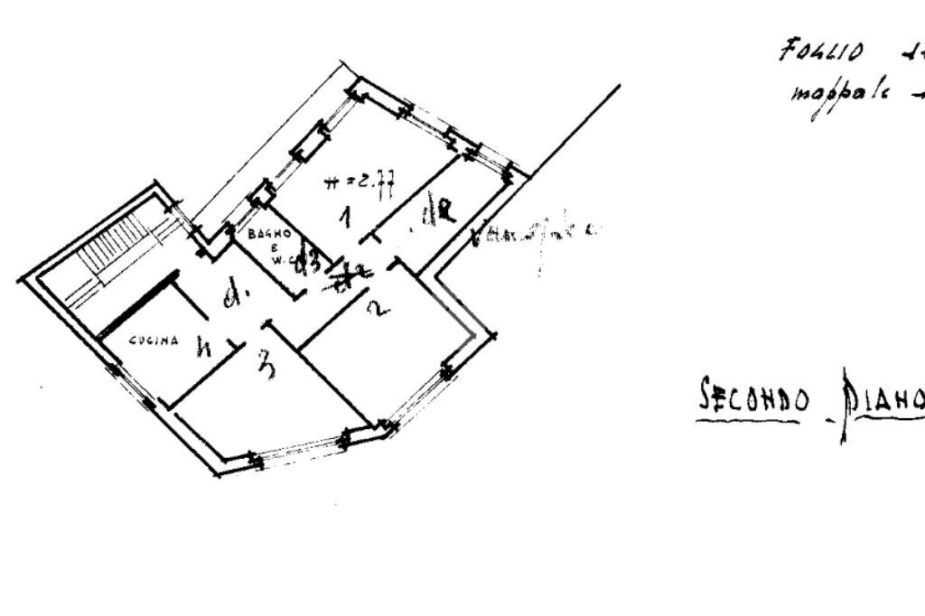Apartment Via Batur, Valdilana - floor plans 1