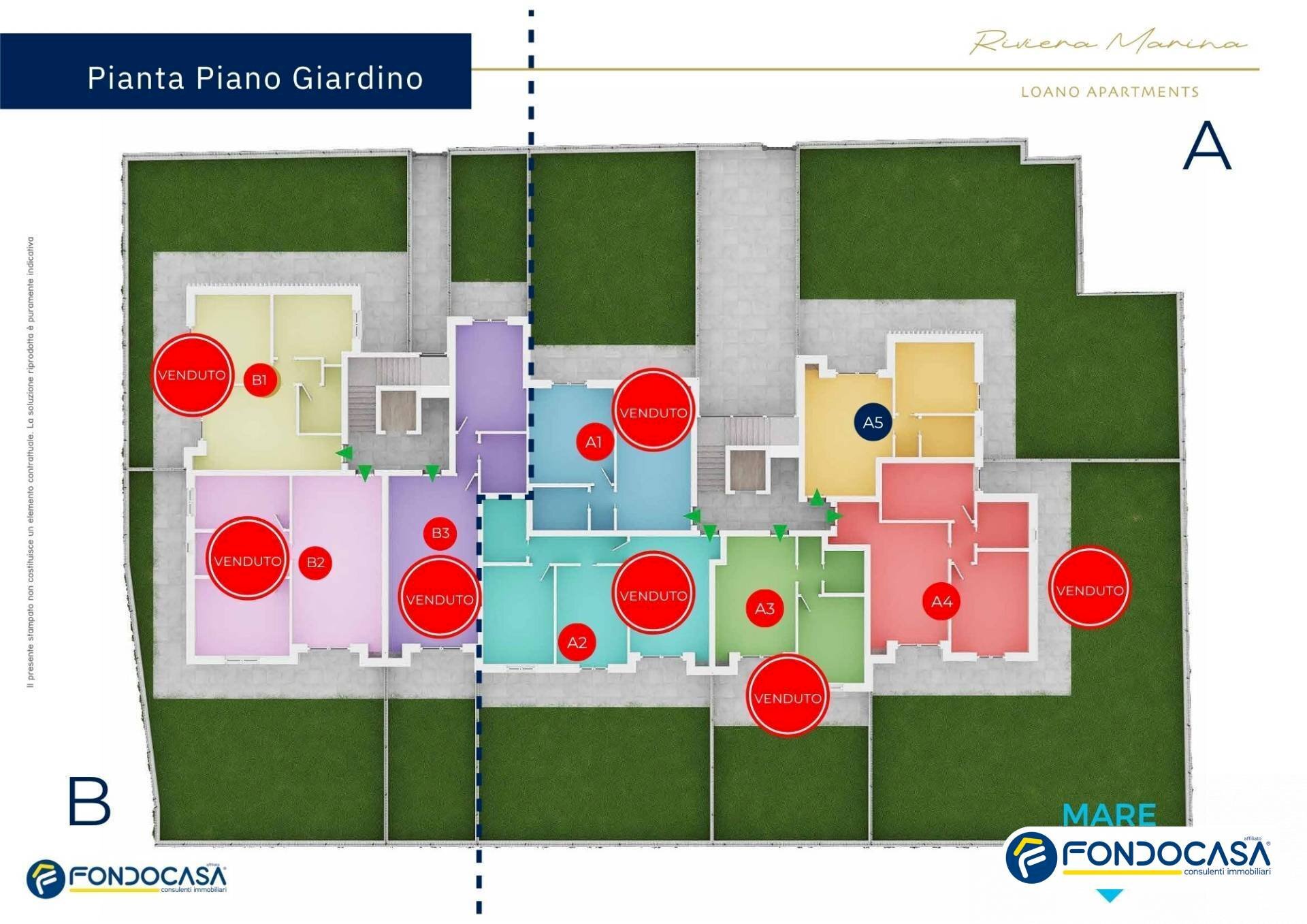 Foto 22 - Two-room apartment Via Aurelia
 
23, Loano - floor plans 1