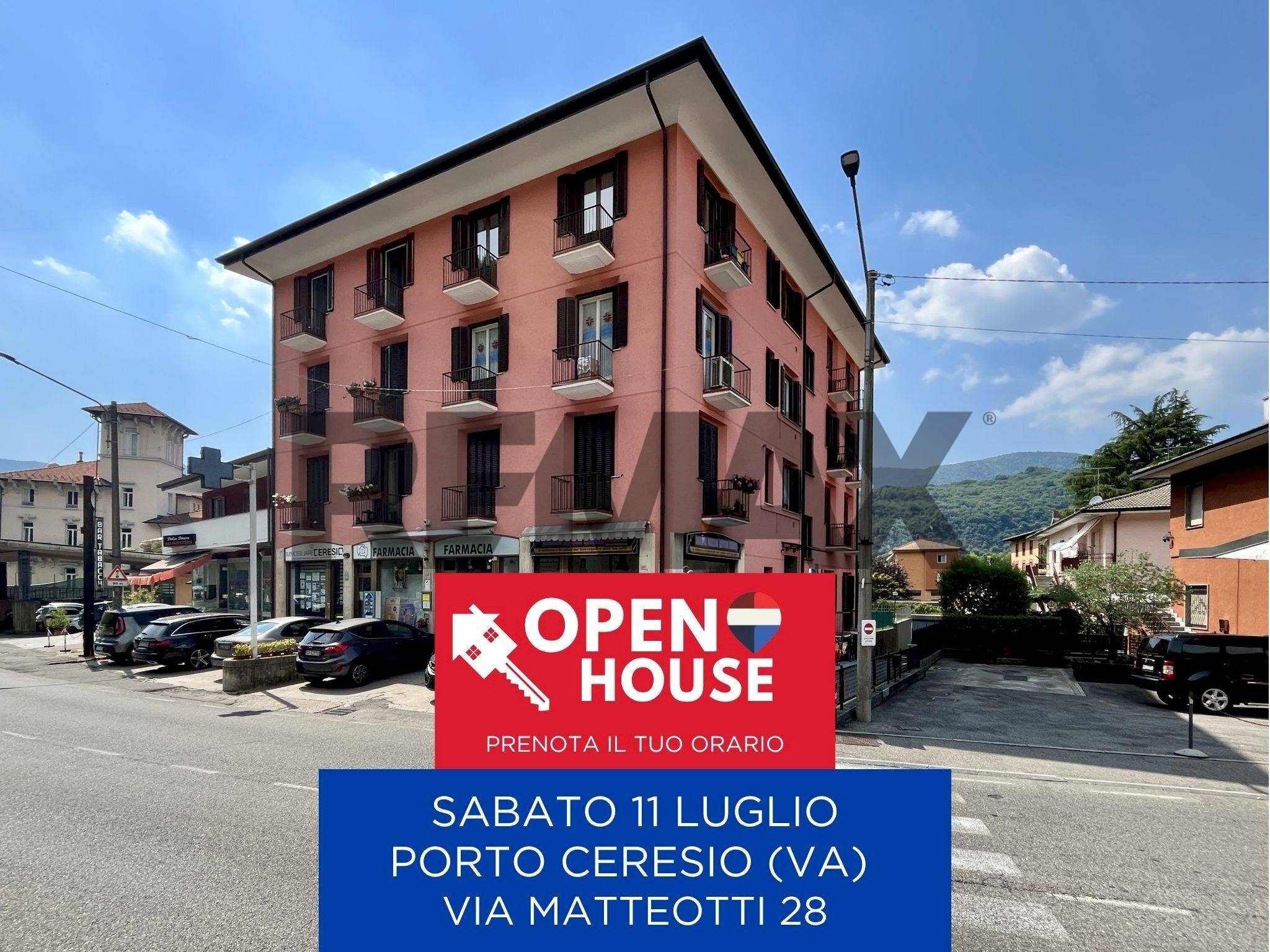 Edificio all\'aperto - Bilocale Via Matteotti
 
28, Porto Ceresio - foto 1
