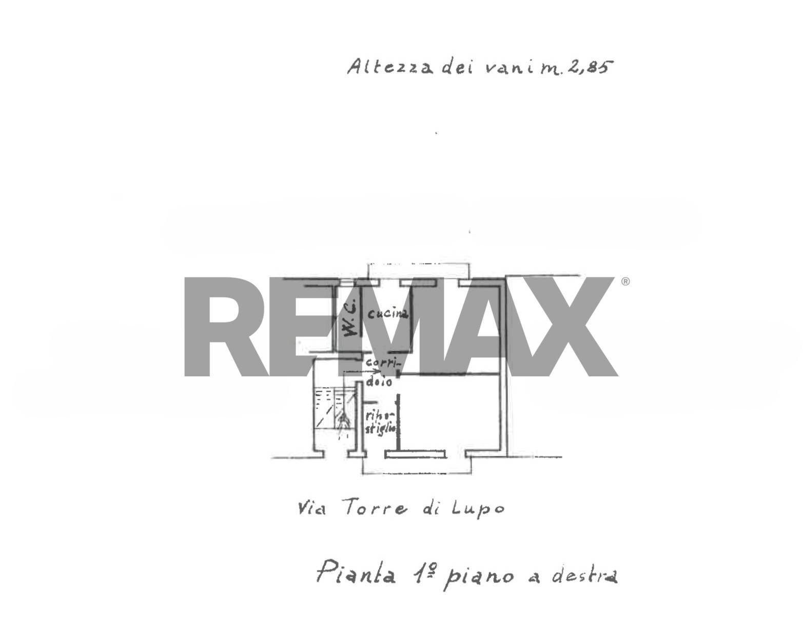 Pianta 2D - Three-room apartment Via Torre di Lupo
 
29, Mattinata - floor plans 1