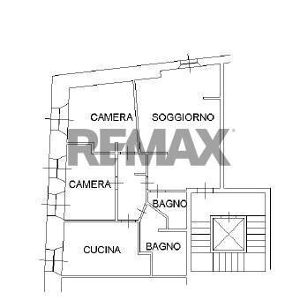 Pianta 2D - Quadrilocale Borgo s, Ambrogio
 
6, Parma - planimetria 1