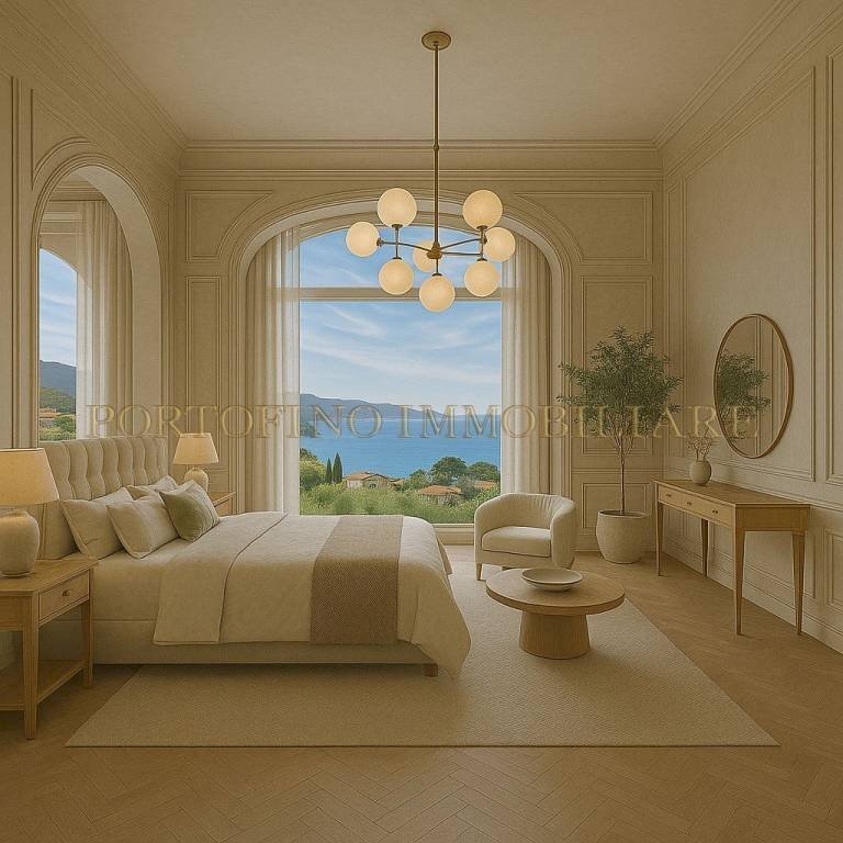 Camera da letto - Villa San Michele di Pagana 2, Rapallo - photo 2