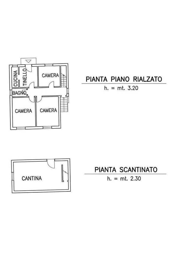 Villa via Moschini, Alessandria - planimetria 1