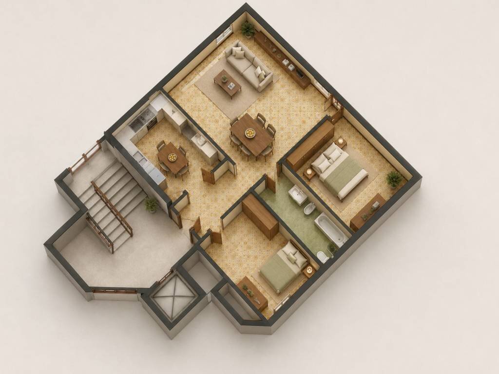 Planimetria - Attic via Alcide De Gasperi, 51, Carmagnola - photo 2