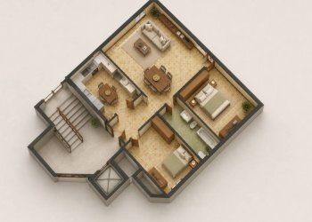 Planimetria - Attic via Alcide De Gasperi, 51, Carmagnola - photo 2