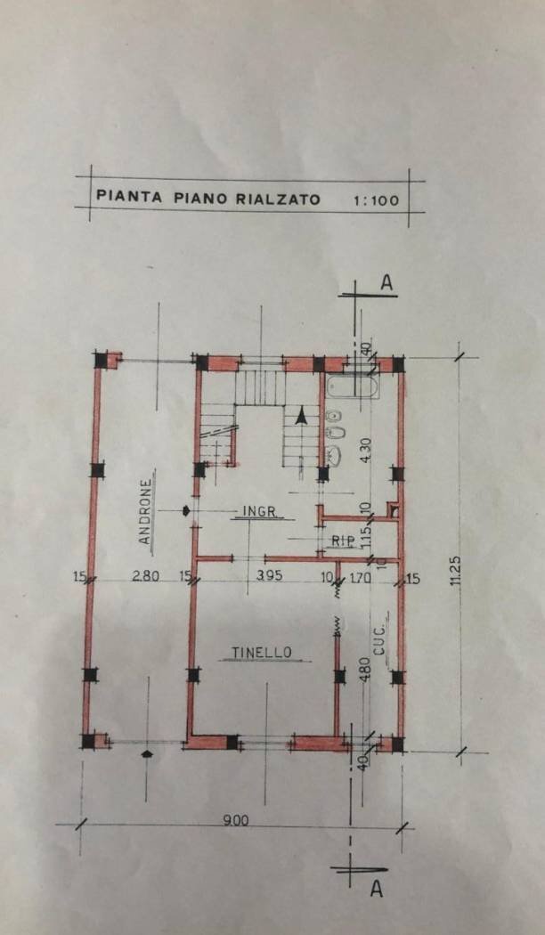 Independent house via Armando Diaz, La Cassa - floor plans 1