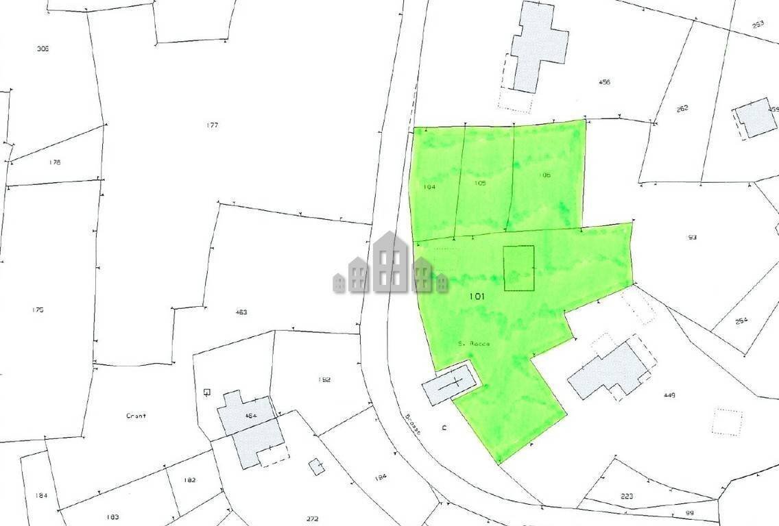 Villa Regione Pareja, 9, Valchiusa - planimetria 1