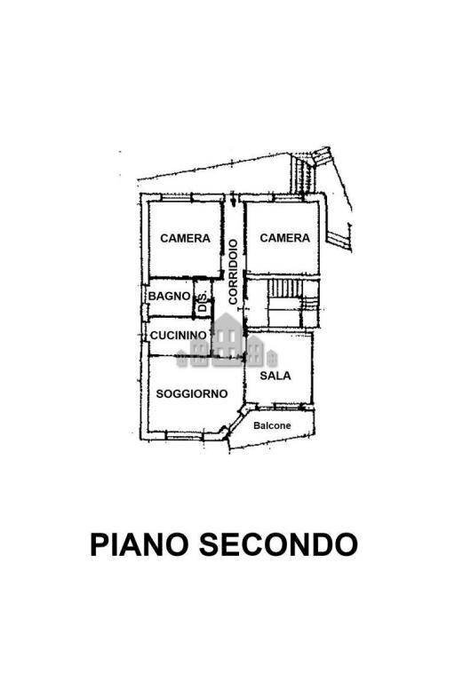 Quadrilocale via delle Alpi, 6, Andrate - planimetria 1
