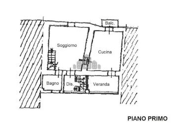 Planimetria - Casa indipendente via Cesare Battisti, 5, Cuorgnè - foto 30