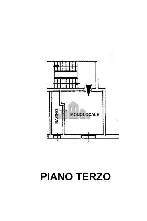 Monolocale via Enzo Migliore, 5, Brosso - planimetria 1