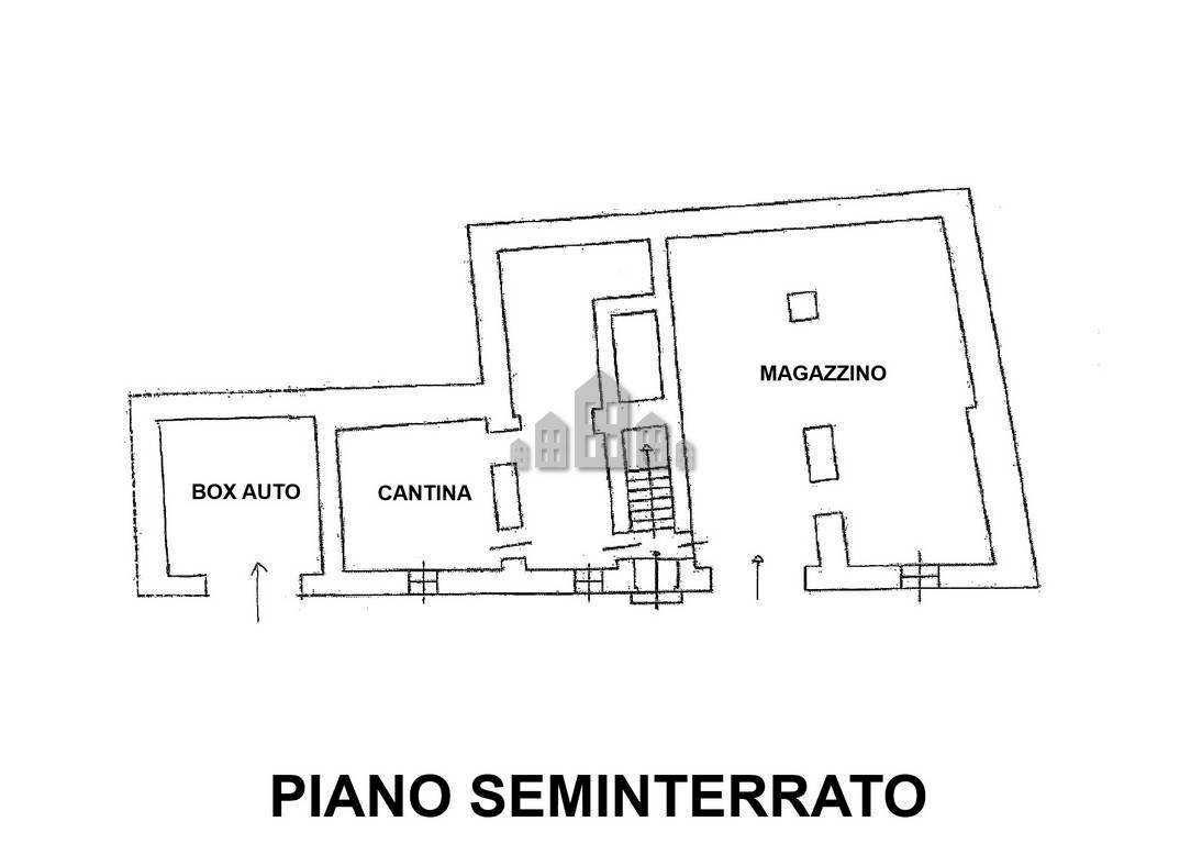 Independent house via Baluardi, 9, Agliè - floor plans 1