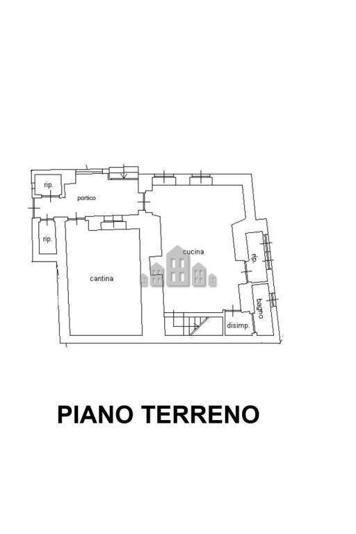 Independent house via Sereine, 53, Alpette - floor plans 1