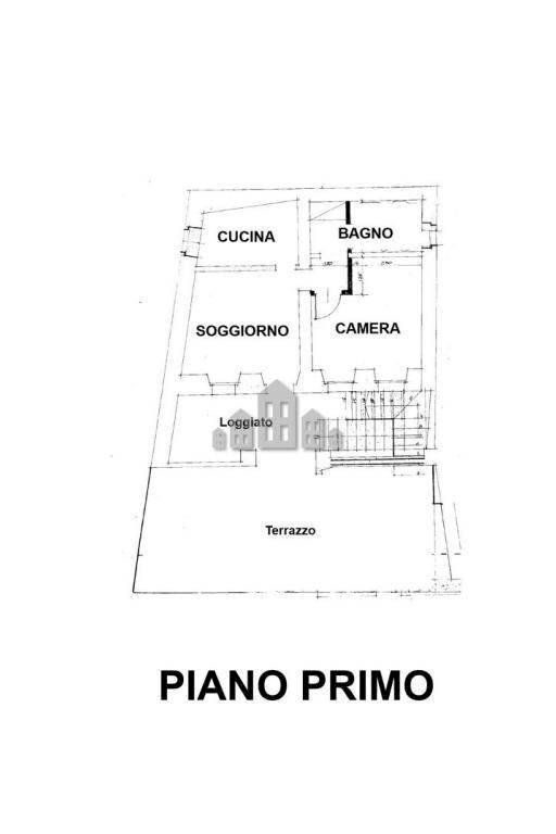 Trilocale via Delle Alpi, 8, Andrate - planimetria 1