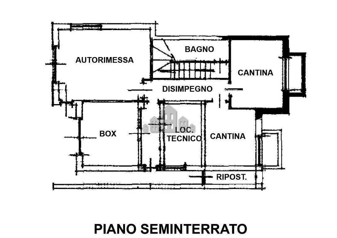 Villa via moncanino, 70, San Mauro Torinese - planimetria 1