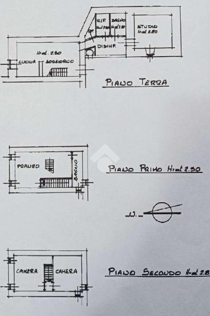 Casa semi indipendente Via Cisana, Toano - planimetria 1