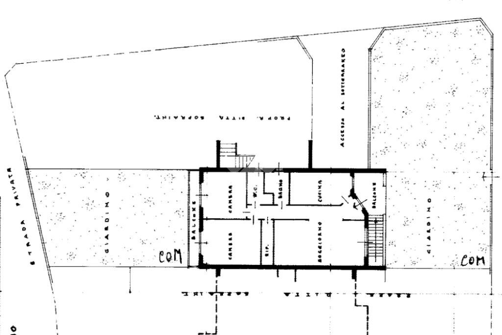 Four-room apartment Via Nessa, Vinovo - floor plans 1