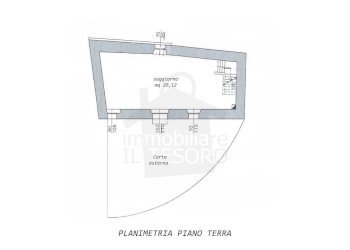 Planimetria - Casa indipendente via Rontagnano Cossure, Sogliano al Rubicone - foto 18