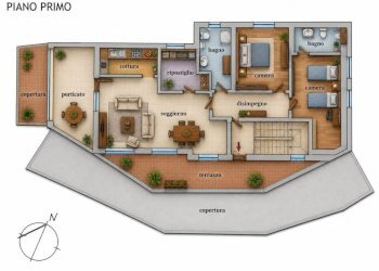 Planimetria - Casa indipendente via Provinciale, 11, Dolceacqua - foto 28