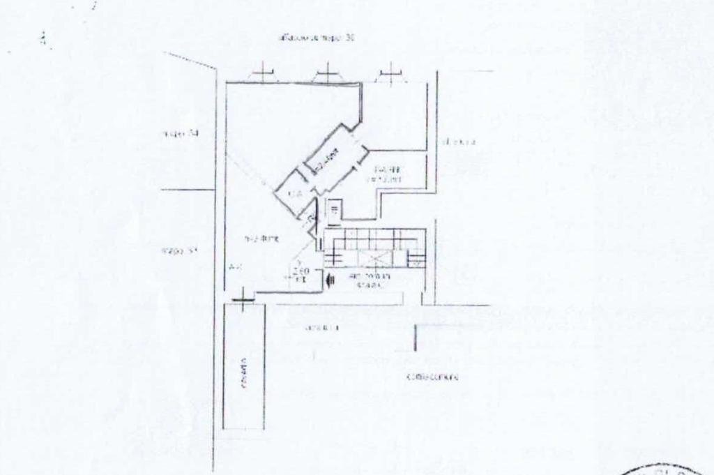 Two-room apartment Via Castelfidardo, Milano (neighborhood Moscova) - floor plans 1