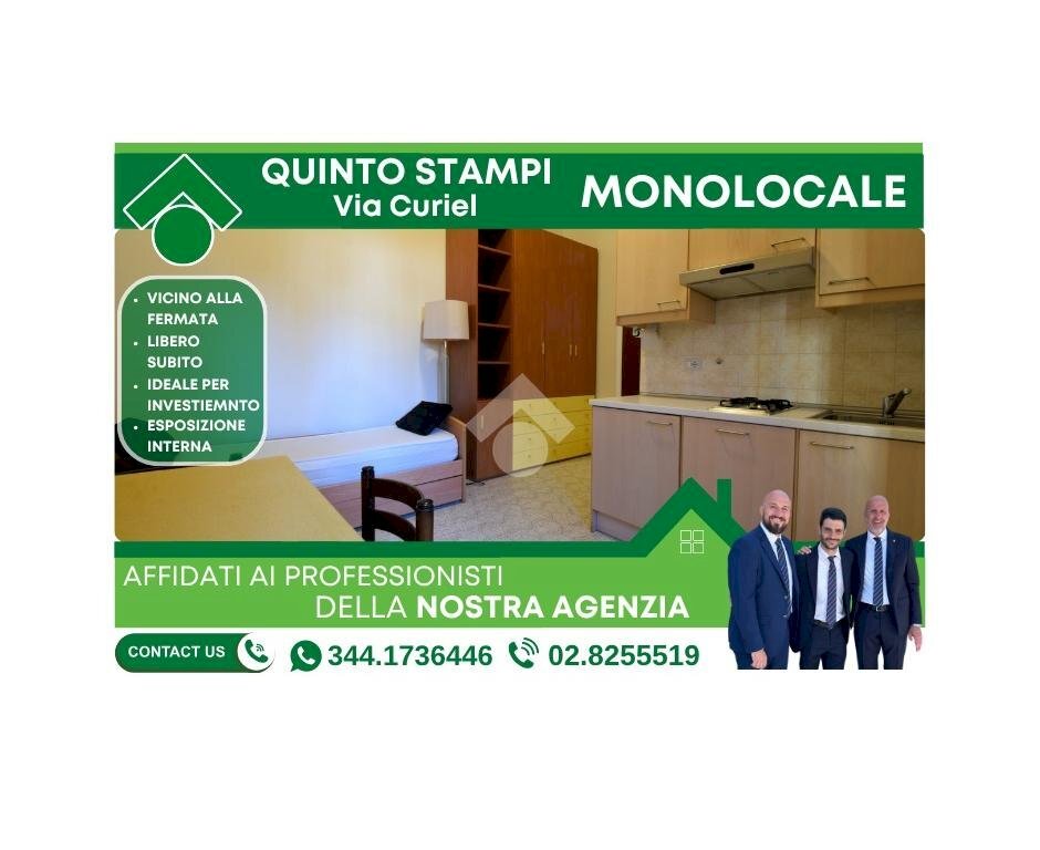 One-room apartment Via Eugenio Curiel, Rozzano - photo 1