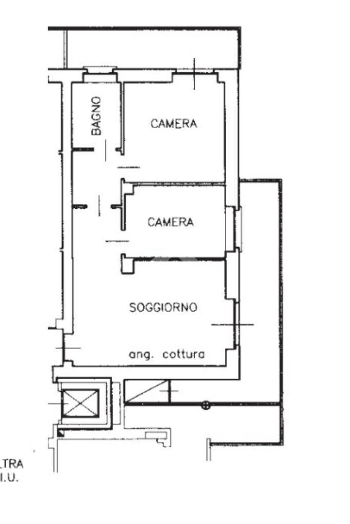 Three-room apartment Corso martin luther king, Grugliasco - floor plans 1