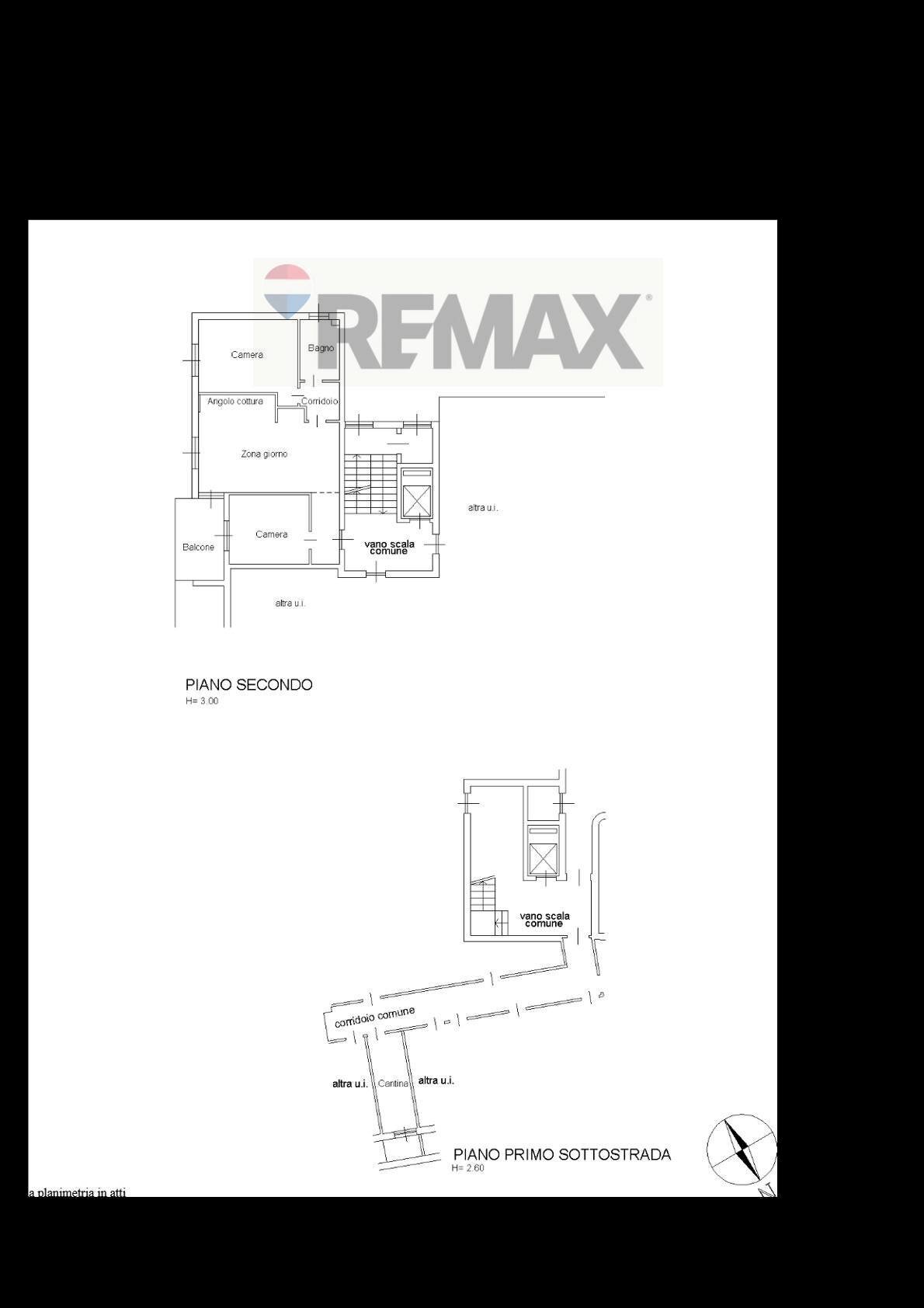 Pianta 2D - Three-room apartment VIA CAMILLO BENSO CAVOUR
 
107, Giussano - floor plans 1