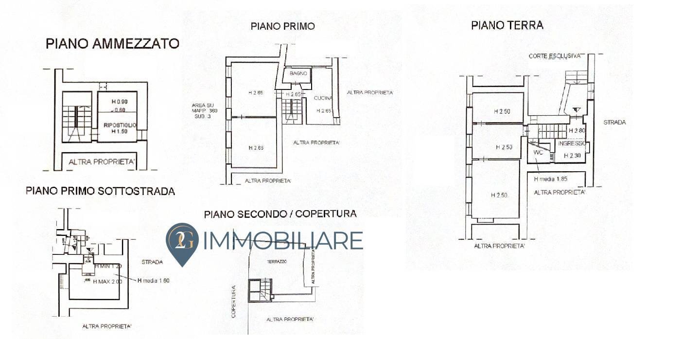 Foto 19 - Casa indipendente VIA SAN ROCCO
 
47, Riccò del Golfo di Spezia - planimetria 1