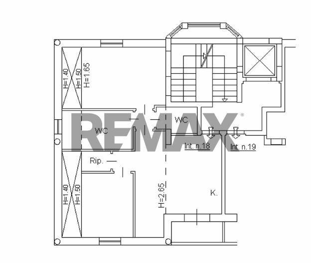 Pianta 2D - Three-room apartment Reggio Calabria
41, Cosenza - photo 3