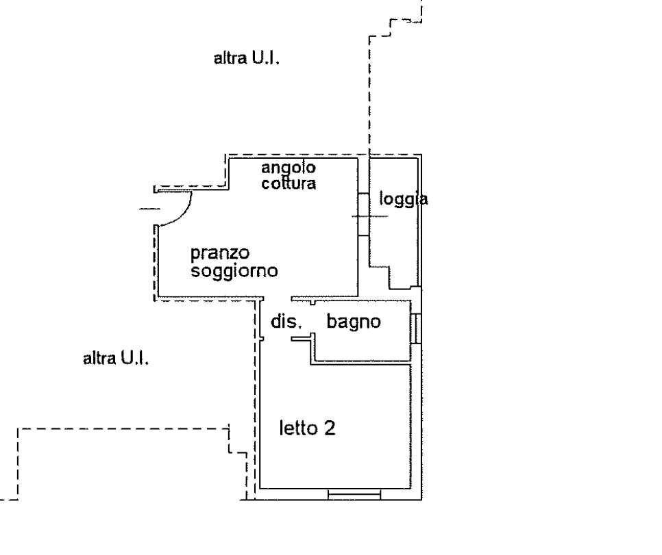 Appartamento Viale Giovanni Spadolini, Ravenna - planimetria 1