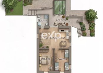 PLANIMETRIA - Three-room apartment Via Cacciatori delle Alpi, Argegno - photo 17