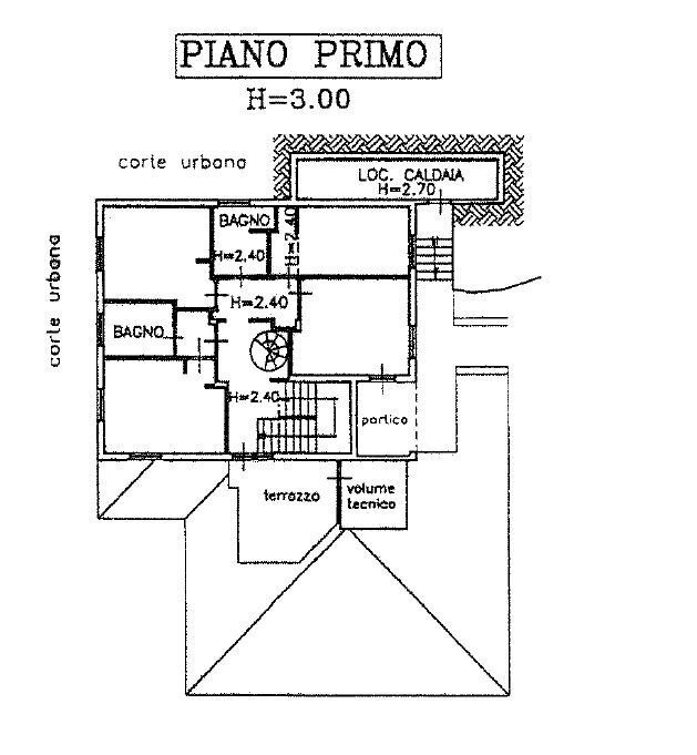 Villa via della Pace, Ameglia - floor plans 1