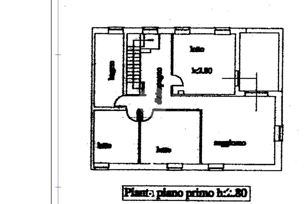 Villa Via Sertorio, Coazze - planimetria 1