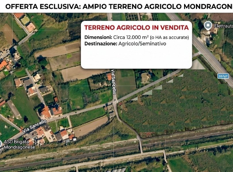 Terreno agricolo Mondragone - foto 1