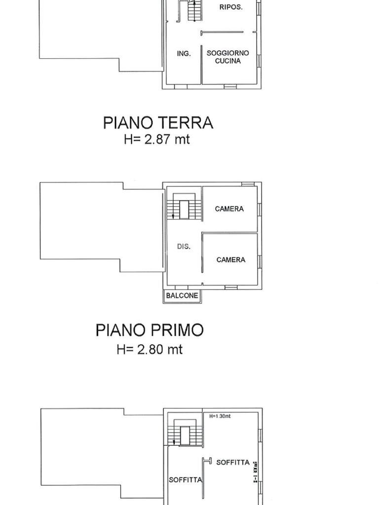 Casa semi indipendente Via canalino, Castelnovo di Sotto - planimetria 1