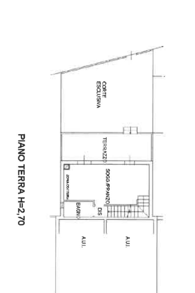 Terraced Villa V.le Sicilia, Cervia - floor plans 1