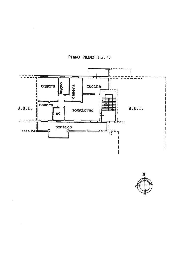 Four-room apartment Via Perone, Trecate - floor plans 1