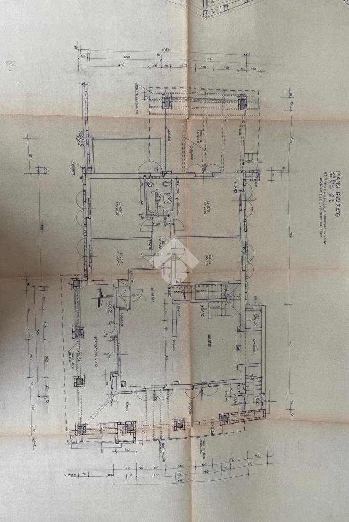 Villa Località Filippi, Solignano - planimetria 1