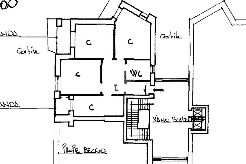 Quadrilocale Via Sospello, Torino (zona Borgo Vittoria) - planimetria 1
