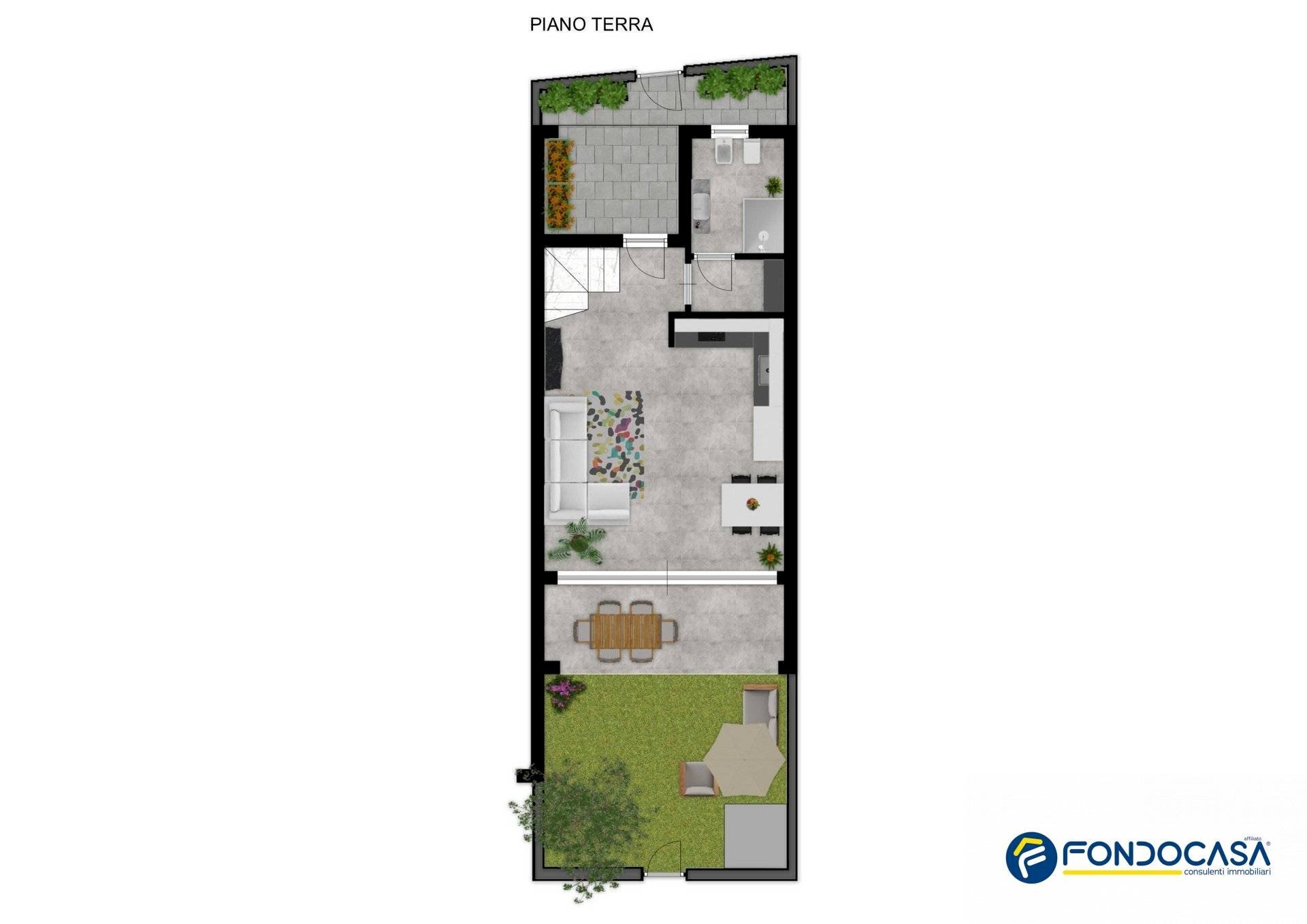 Foto 56 - Terraced Villa Via Ugo Foscolo, Loano - floor plans 1