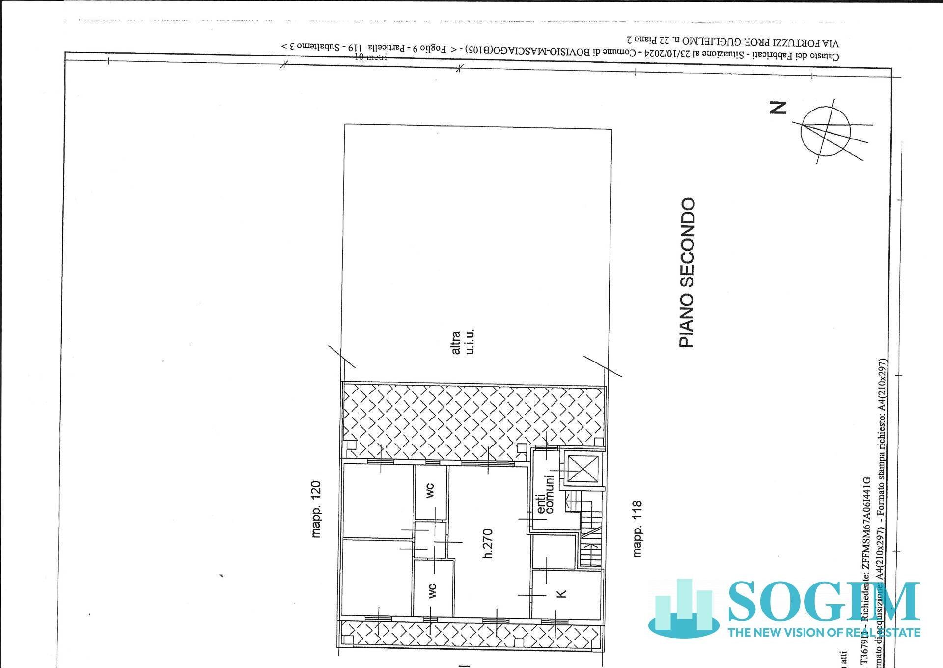 Foto 29 - Capannone via Fortuzzi
 
22, Bovisio-Masciago - planimetria 1