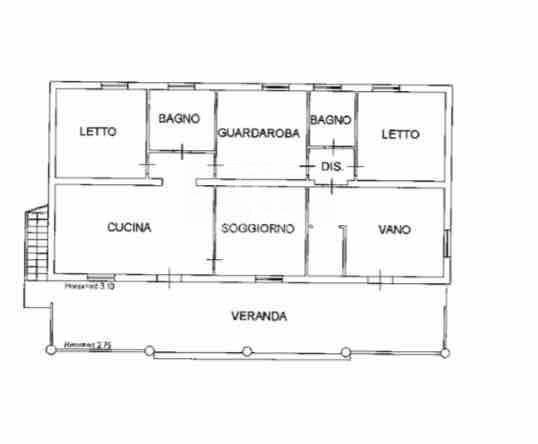Foto 57 - Villa Via Gemelli
 
24, Brindisi - floor plans 1