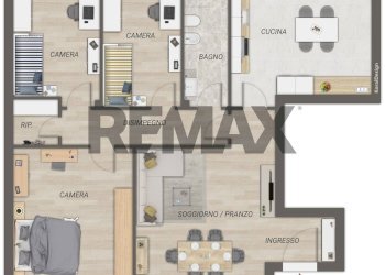 Pianta 2D - Four-room apartment Via Caduti Sul Lavoro
 
12, Bitetto - photo 29