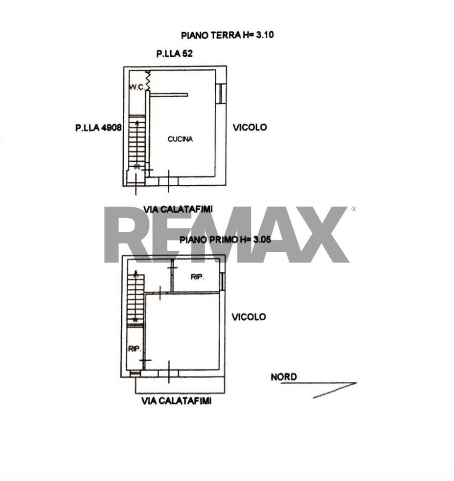 Pianta 2D - Semi-detached house Via Calatafimi
 
133, Grammichele - floor plans 1