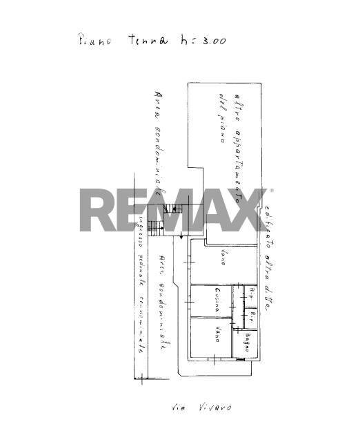 Pianta 2D - Three-room apartment via Vivaro
 
104 A, Acireale - floor plans 1