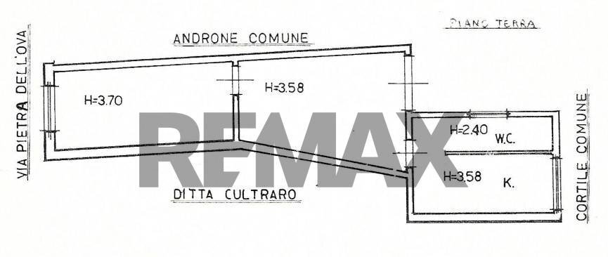 Pianta 2D - Casa indipendente Via Pietro Dell'Ova
 
248, Catania - planimetria 1
