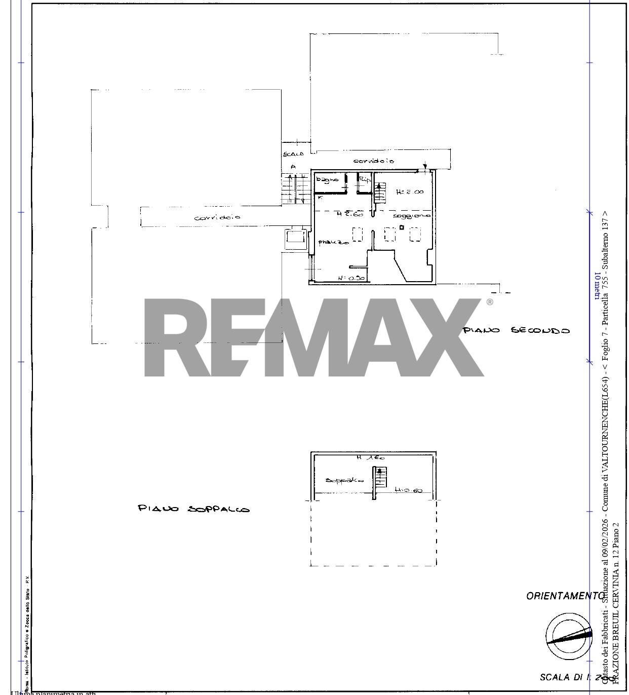 Pianta 2D - Attic Via Giomain
 
snc, Valtournenche - floor plans 1
