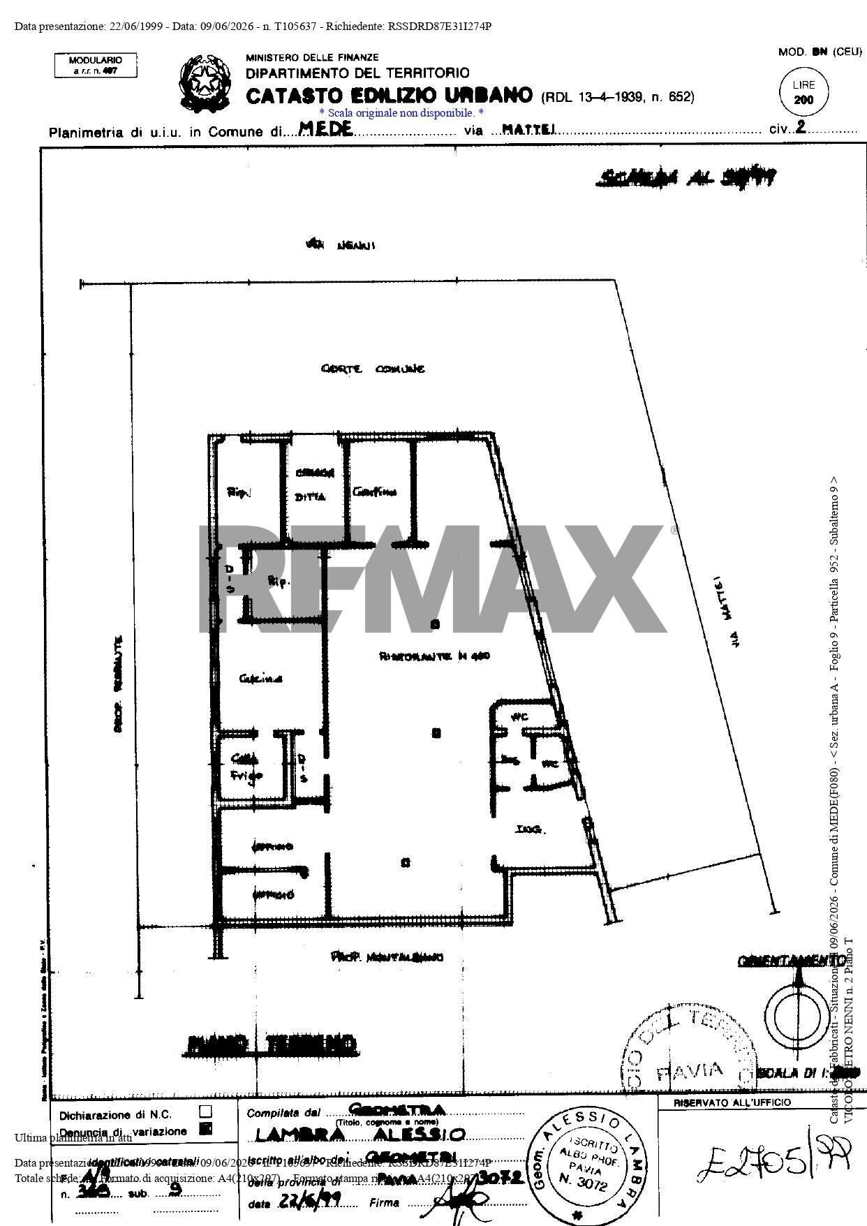 Pianta 2D - Commercial Activity Enrico Mattei
 
3, Mede - floor plans 1